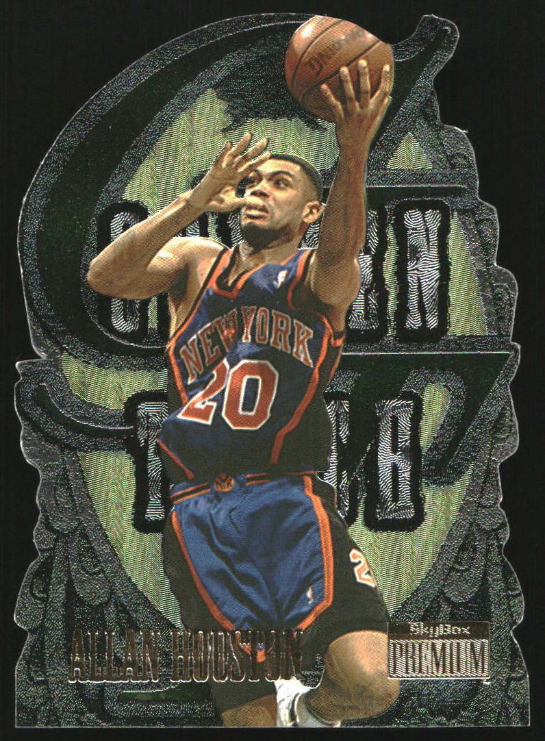 1996 Skybox Premium Allan Houston #3 card