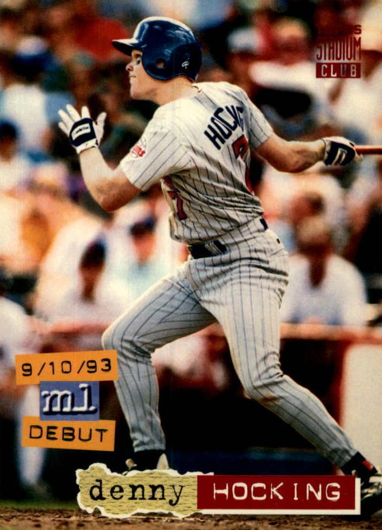 1994 Topps Stadium Club Denny Hocking #9 card