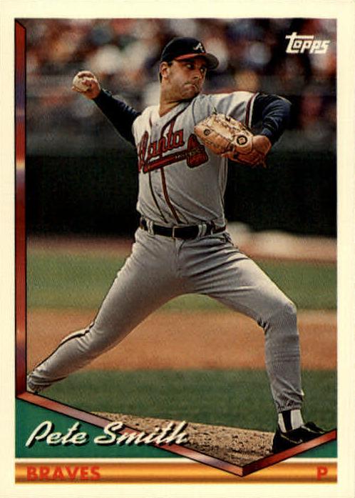1994 Topps Pete Smith #658 card