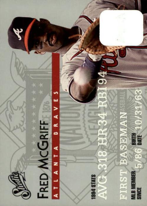 1995 Fred McGriff #23