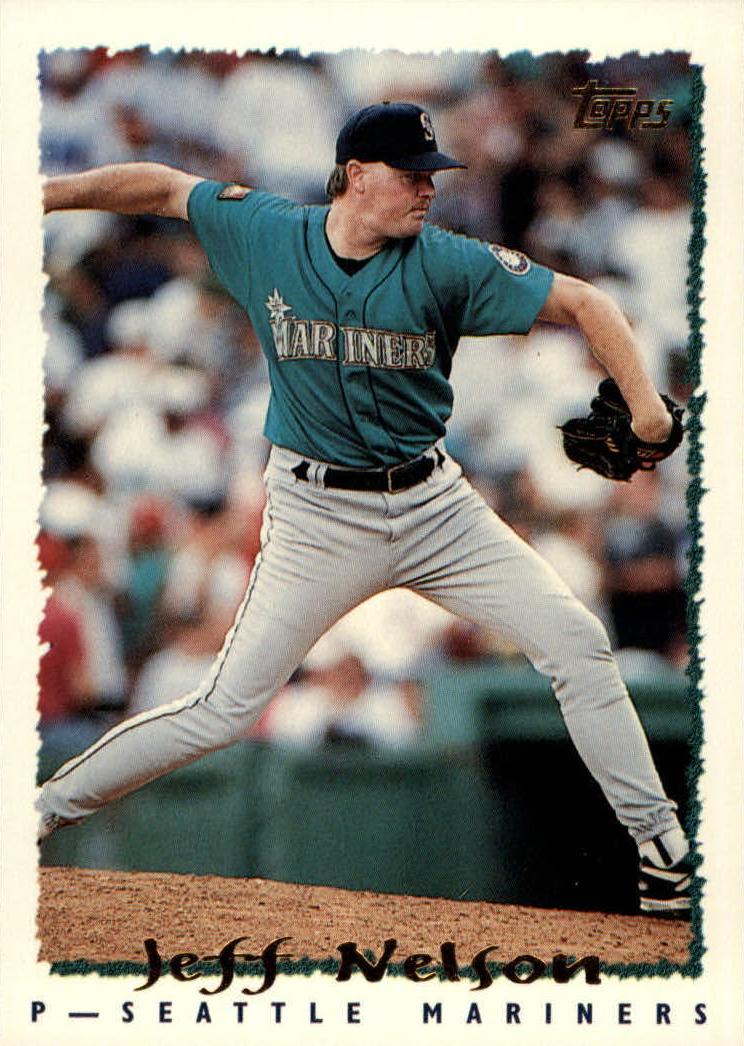 1995 Topps Jeff Nelson #564 card