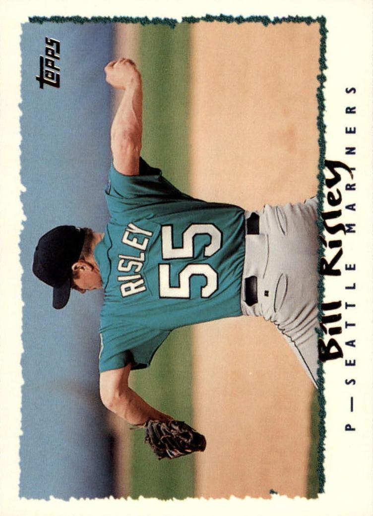 1995 Topps Bill Risley #448 card