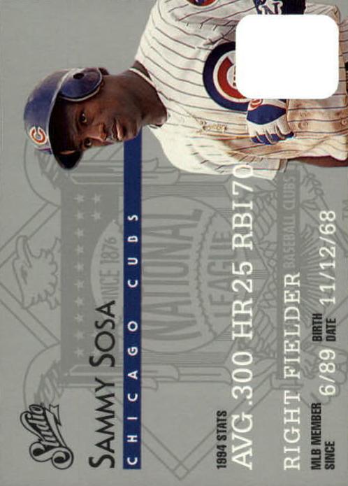 1995 Sammy Sosa #78