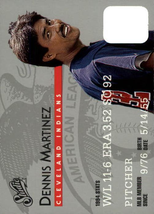 1995 Dennis Martinez #77