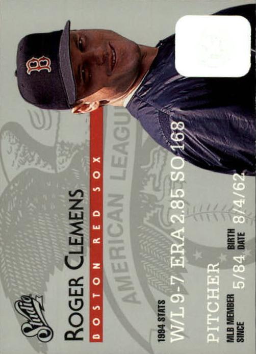 1995 Roger Clemens #16