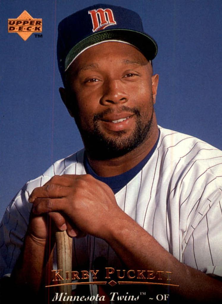 1995 Kirby Puckett [Electric Diamond Gold] #430