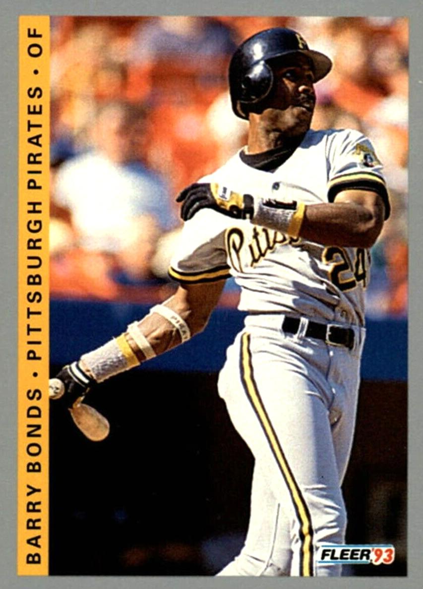 1993 Fleer Barry Bonds #112 card