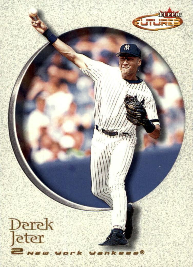 2001 Fleer Futures Derek Jeter #72 card