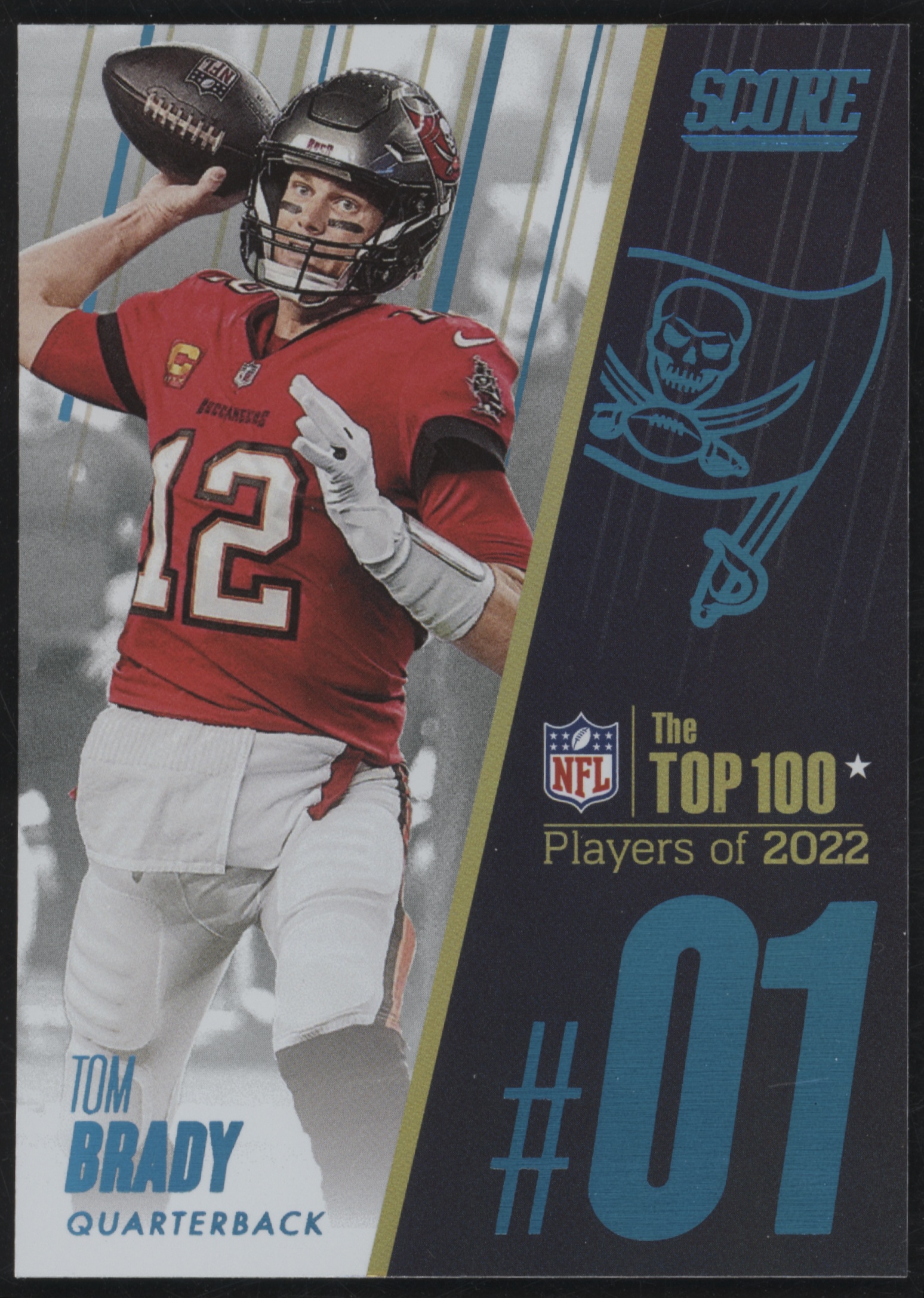 2023 Panini Score Tom Brady #1 card