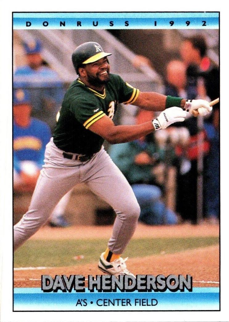 1992 Dave Henderson #311