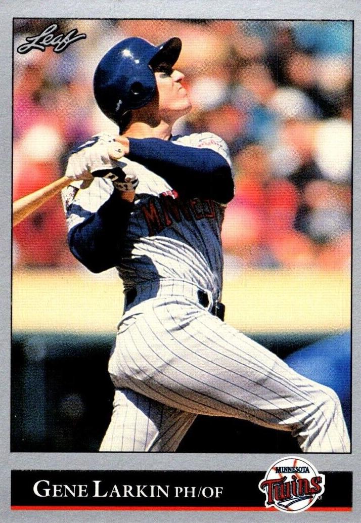 1992 Leaf Gene Larkin #415 card