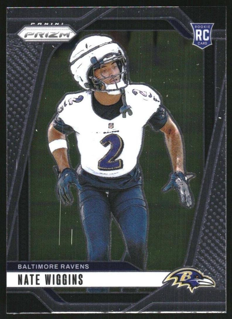 Nate Wiggins 2024 Prizm Football card