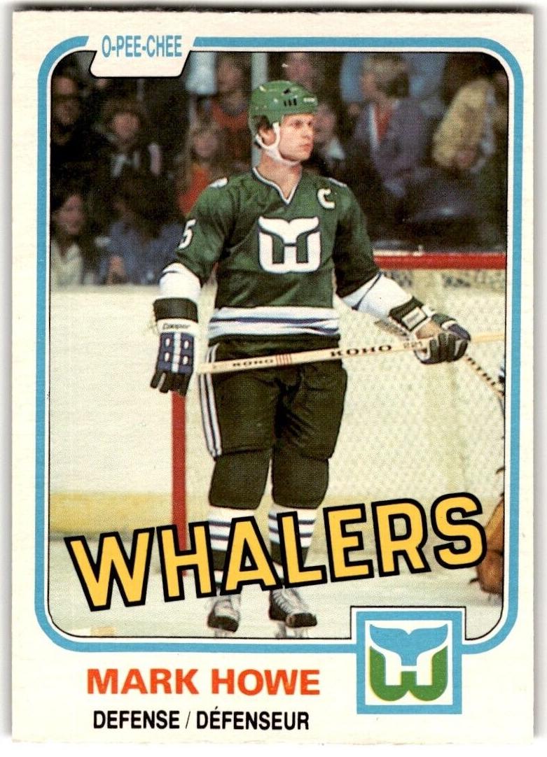 1981 O-Pee-Chee Mark Howe #128 card