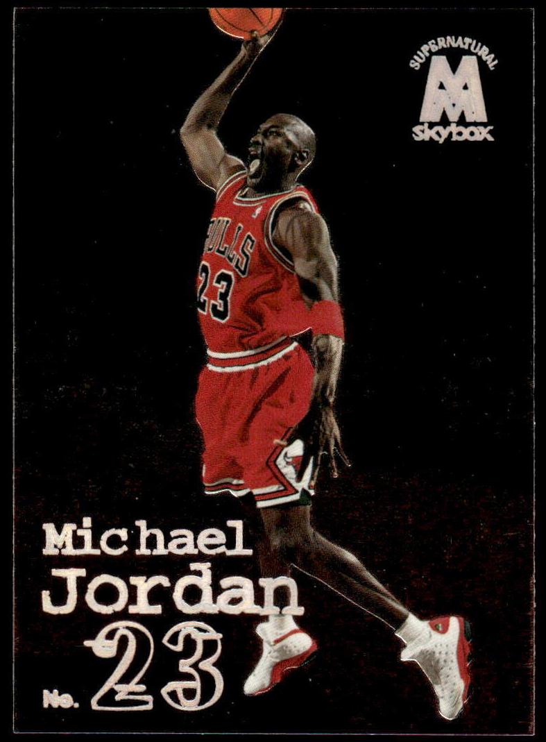 1998 SkyBox MOLTEN METAL #141 Michael Jordan front