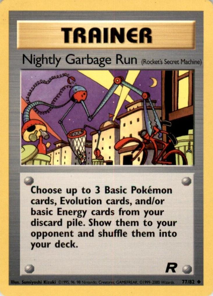 Nightly Garbage Run 2000 Pokemon Team Rocket
