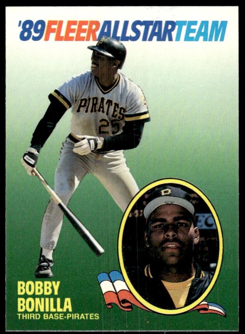 Bobby Bonilla 1989 Fleer All-Stars Baseball