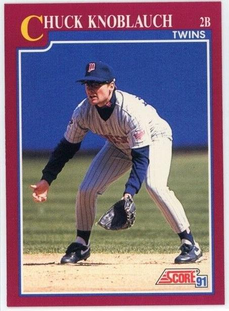 1991 Chuck Knoblauch #93T