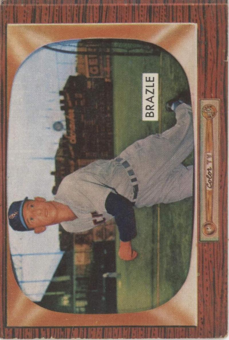 1955 Bowman Al Brazle #230 card