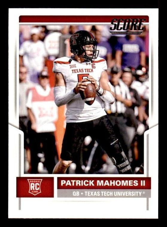 2017 Panini #403 Patrick Mahomes front