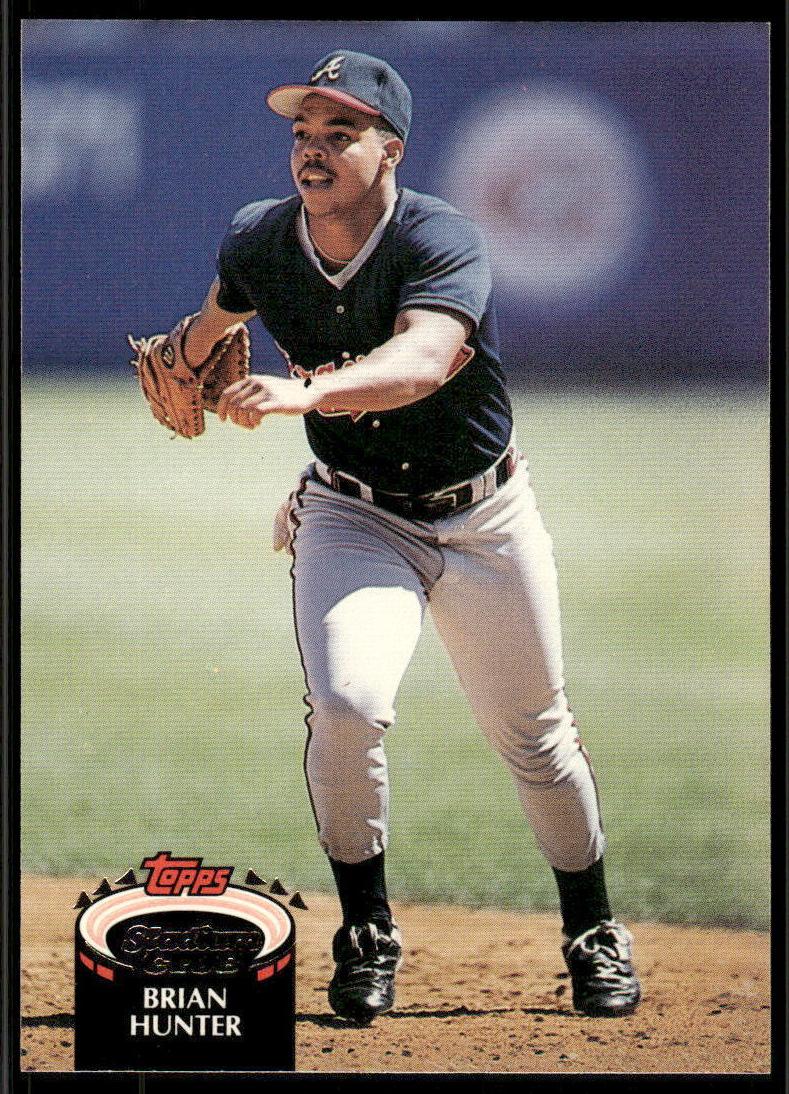 1992 Topps Stadium Club Brian Hunter #432 card