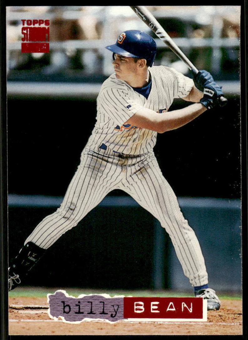 1994 Topps Stadium Club Billy Bean #669 card
