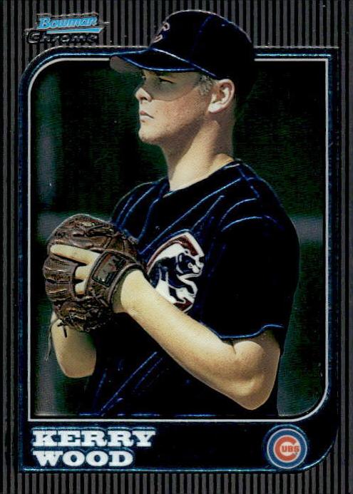 1997 Bowman Chrome Kerry Wood #183 card