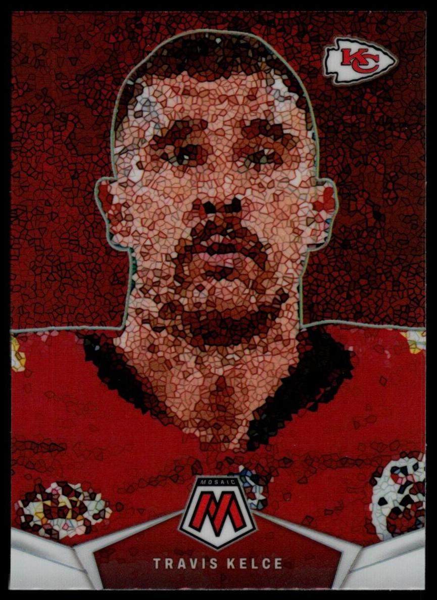 2024 Panini Mosaic Micro Travis Kelce #MM-TKE card