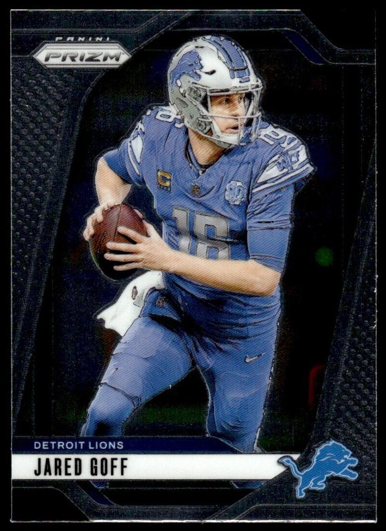Jared Goff 2024 Prizm Football card