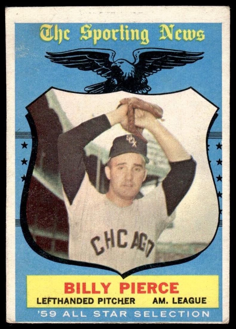 1959 Topps Billy Pierce #572 card