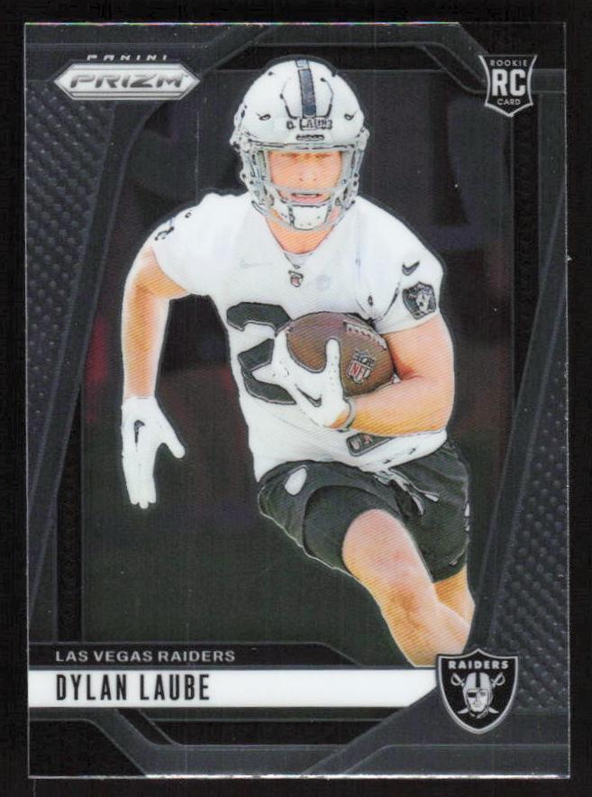 Dylan Laube 2024 Prizm Football card