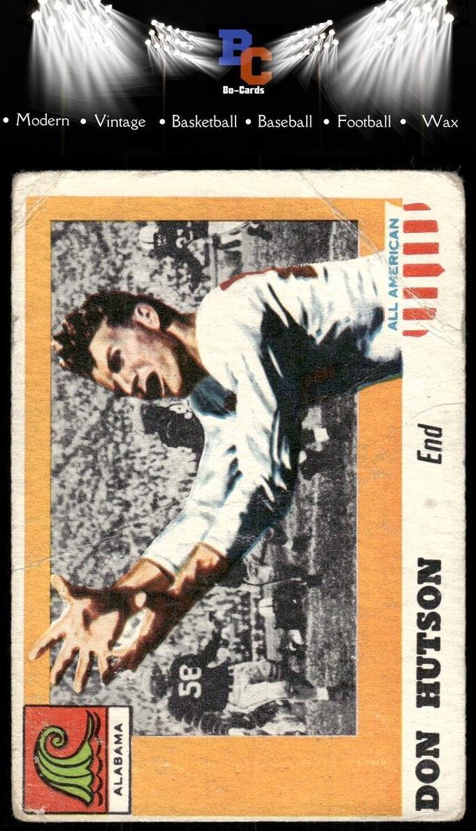 1955 Topps All American Don Hutson #97 card