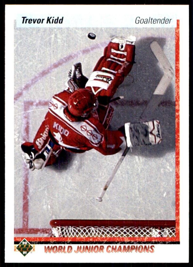 1990 Upper Deck Trevor Kidd #463 card