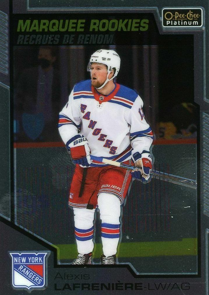 2020 O-Pee-Chee Platinum Alexis Lafreniere #151 card
