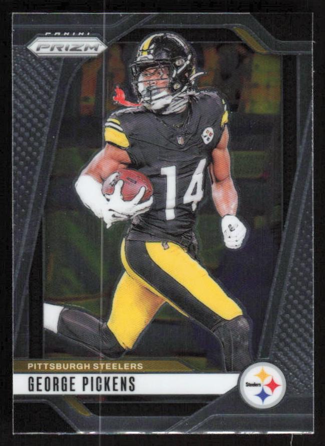 George Pickens 2024 Prizm Football card
