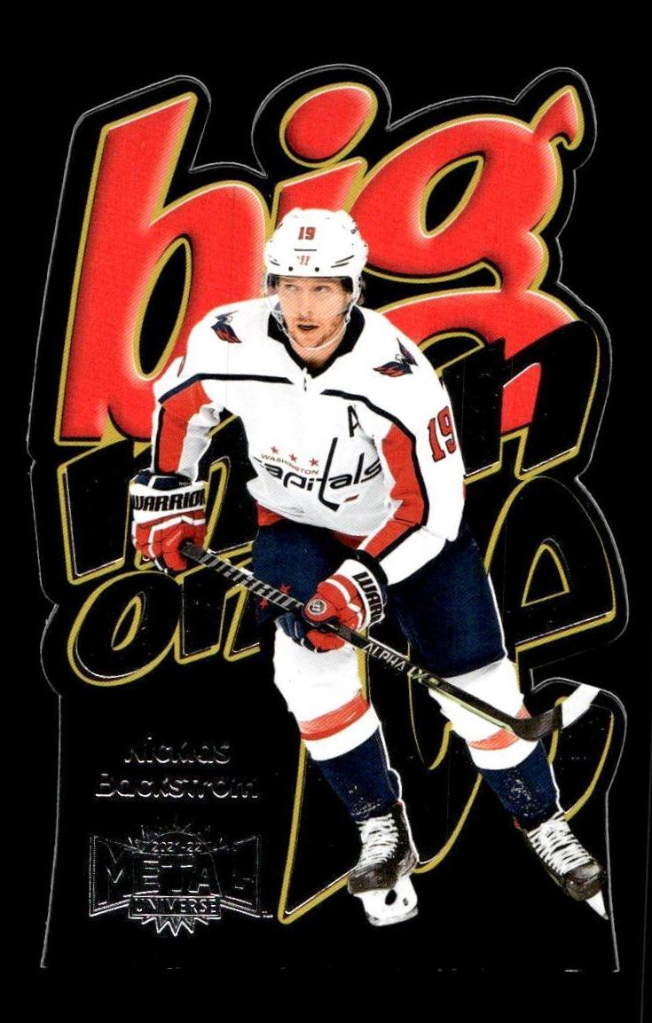 2021 Skybox Metal Universe Nicklas Backstrom [Gold] #BM-37 card