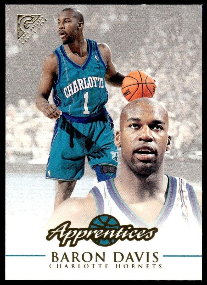 1999 Topps Gallery Baron Davis #130 card