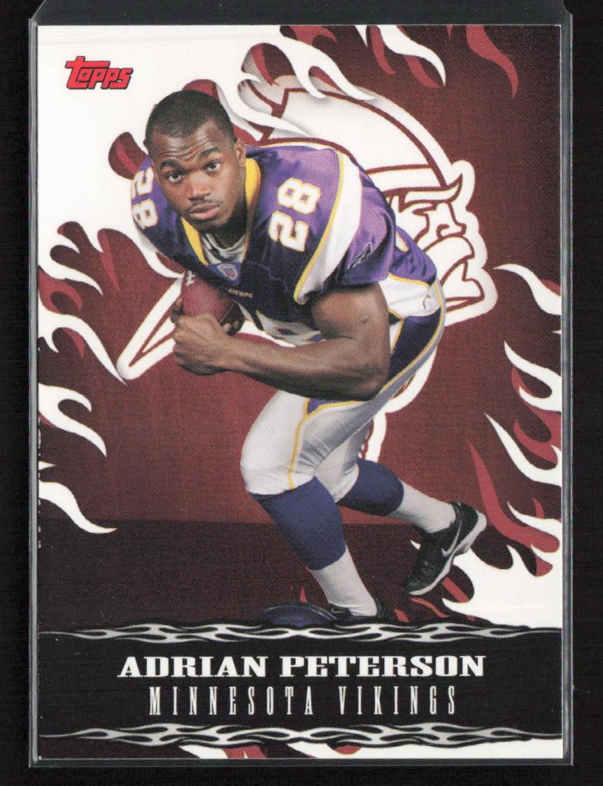 2007 Topps Exclusive Rookies Adrian Peterson #3 card