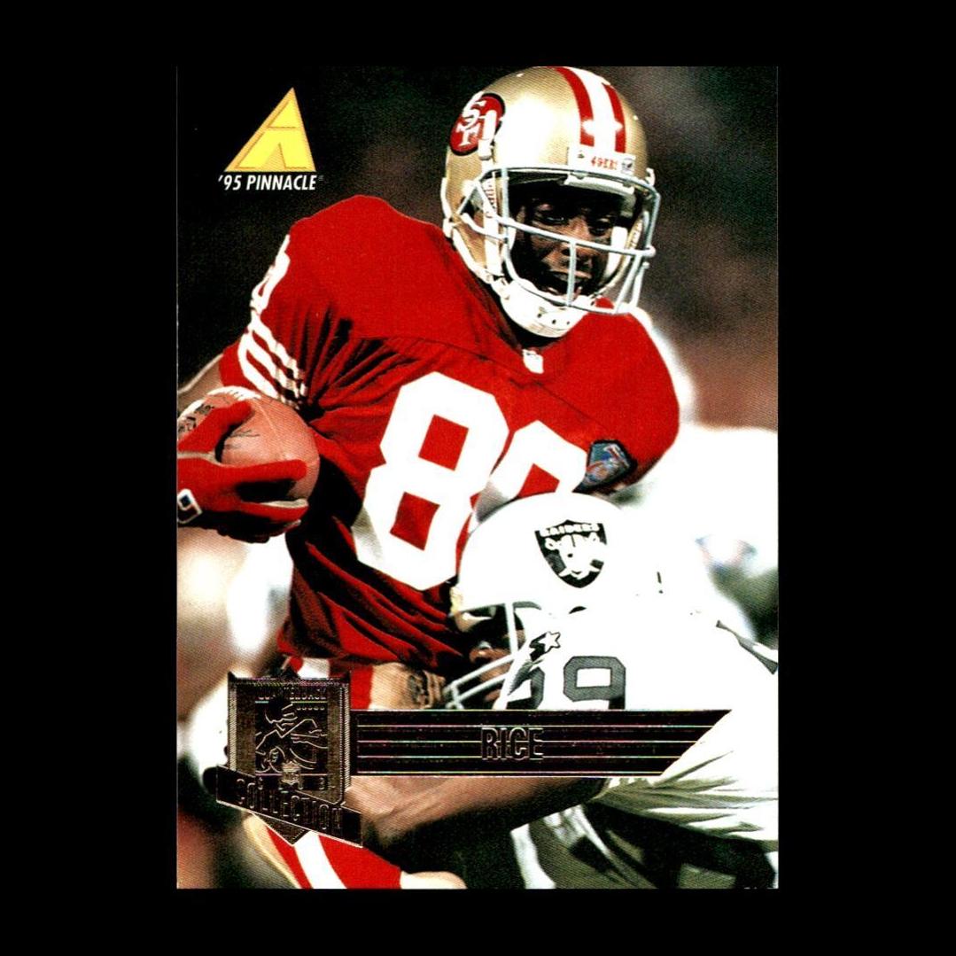 1995 Pinnacle Club Collection Jerry Rice #195 card