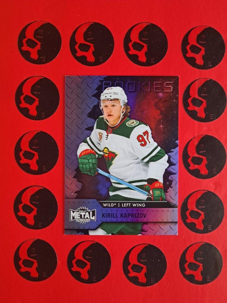 2020 Skybox Metal Universe Kirill Kaprizov [Purple Spectrum] #125 card