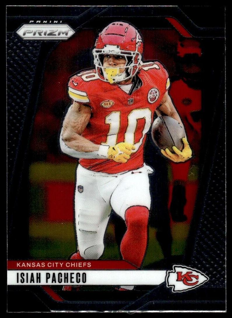 Isiah Pacheco 2024 Prizm Football card
