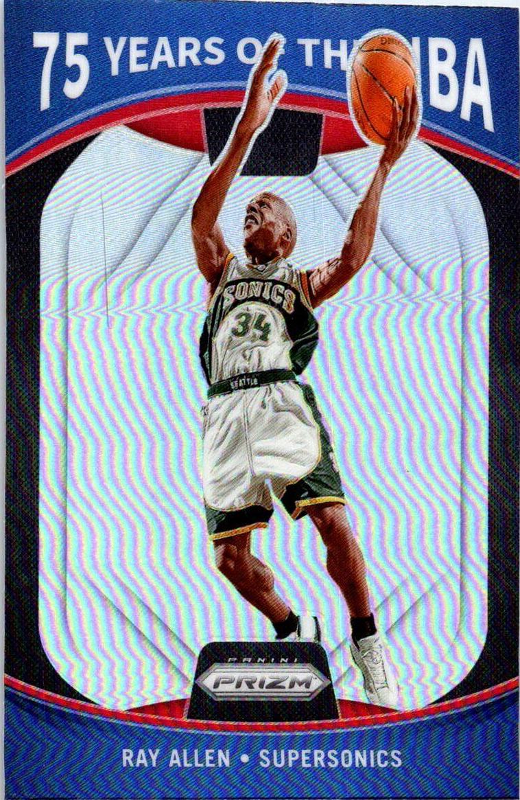 2021 Panini Prizm Ray Allen #19 card