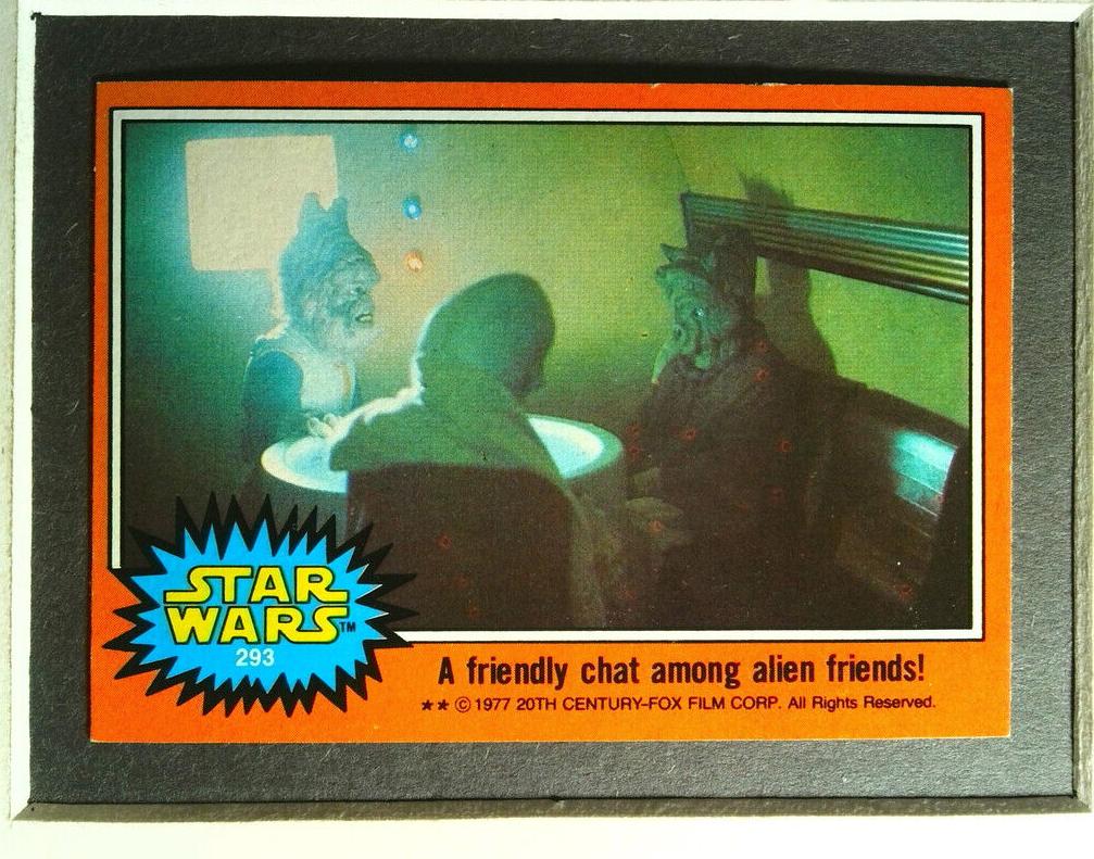 1977 Topps Star Wars Cantina #293 card
