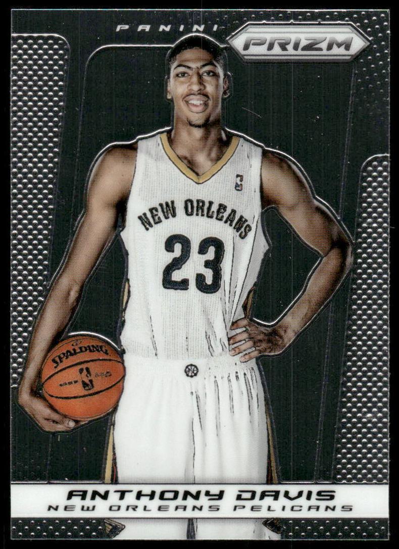 2013 Panini Prizm Anthony Davis #4 card