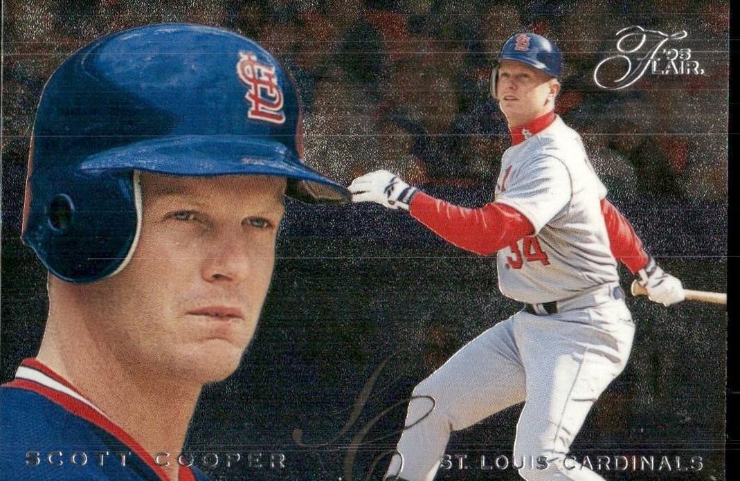 1995 Flair Scott Cooper #406 card