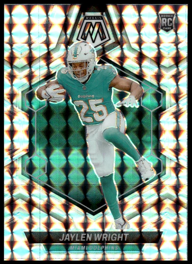 Jaylen Wright 2024 Mosaic Football card