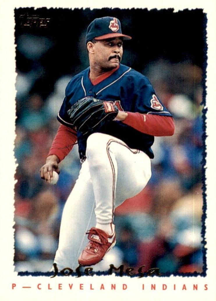 1995 Topps Jose Mesa #161 card