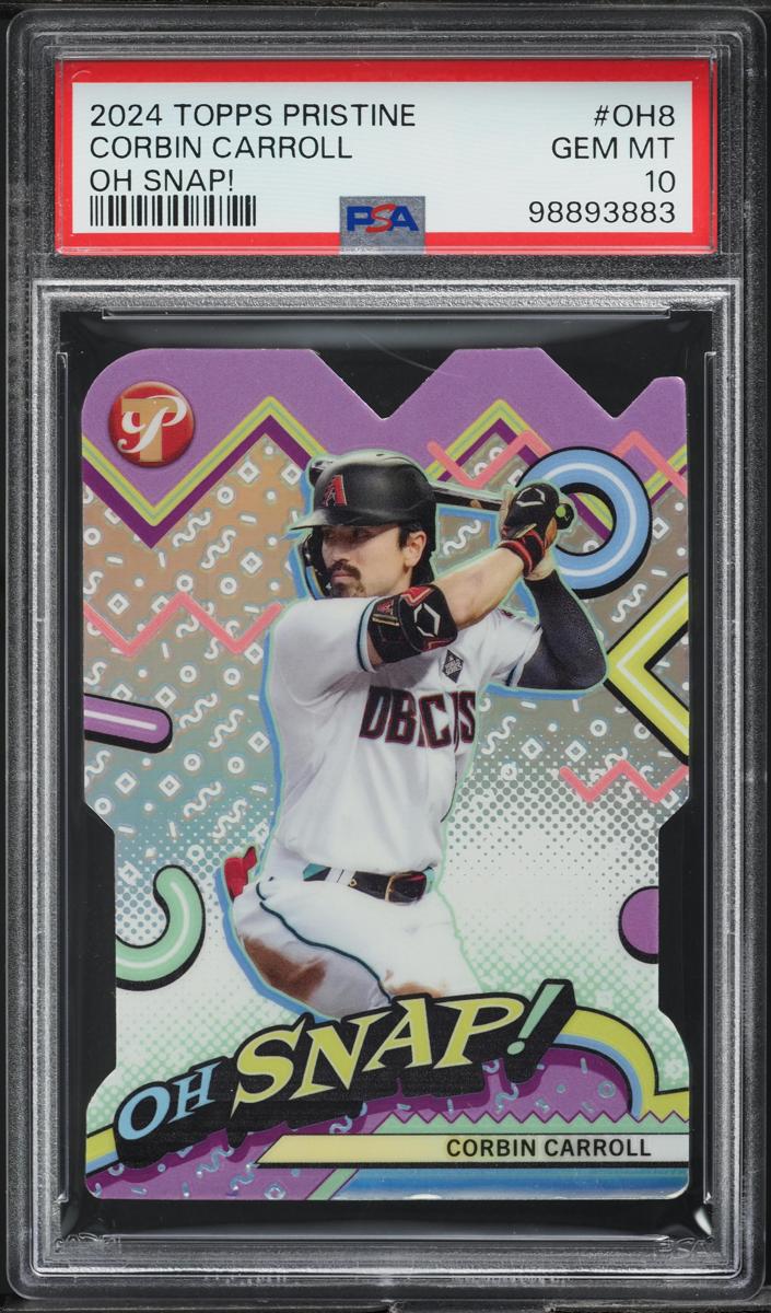 2024 Topps Pristine Baseball Red Refractor Francisco Lindor #PP-19 PSA 9