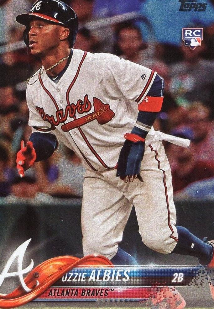 2018 Ozzie Albies [Rainbow Foil] #276
