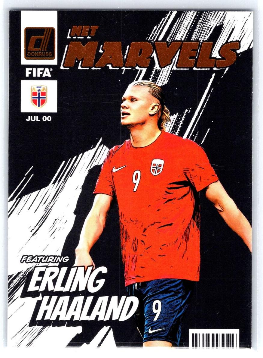 2022 Panini Donruss Erling Haaland #17 card