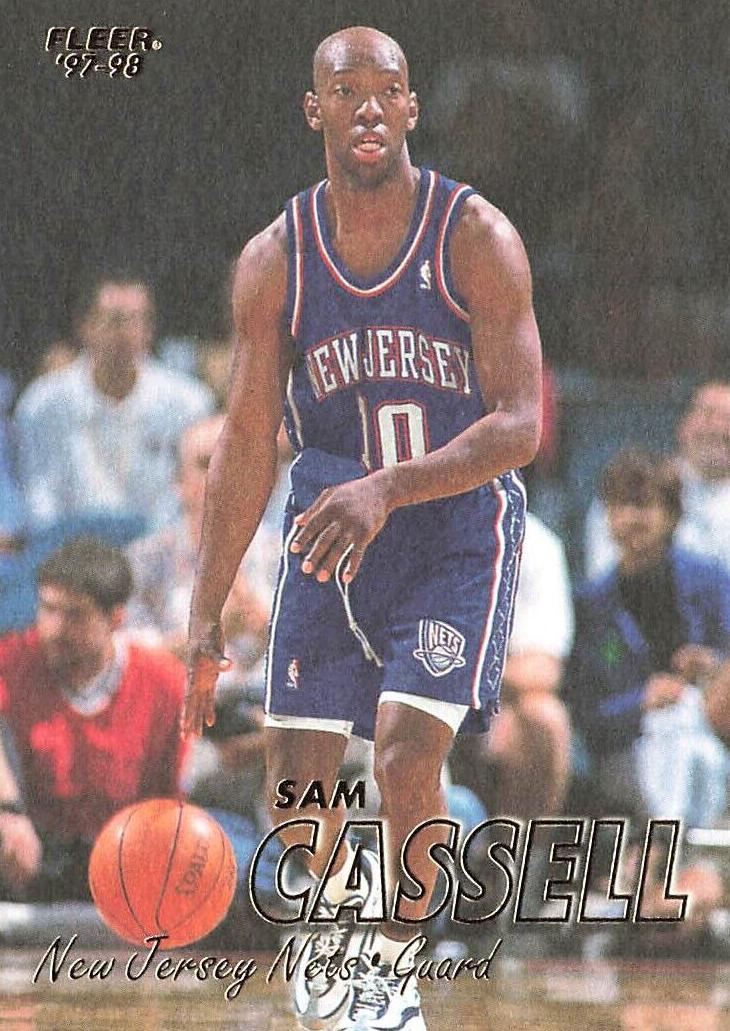 1997 Fleer Sam Cassell #292 card